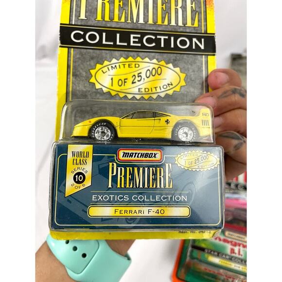 Lot of 7 Matchbox Hot Wheels Diecast Cars Ferrari Gift 1990s Camaro Blimp Racing - Picture 10 of 10